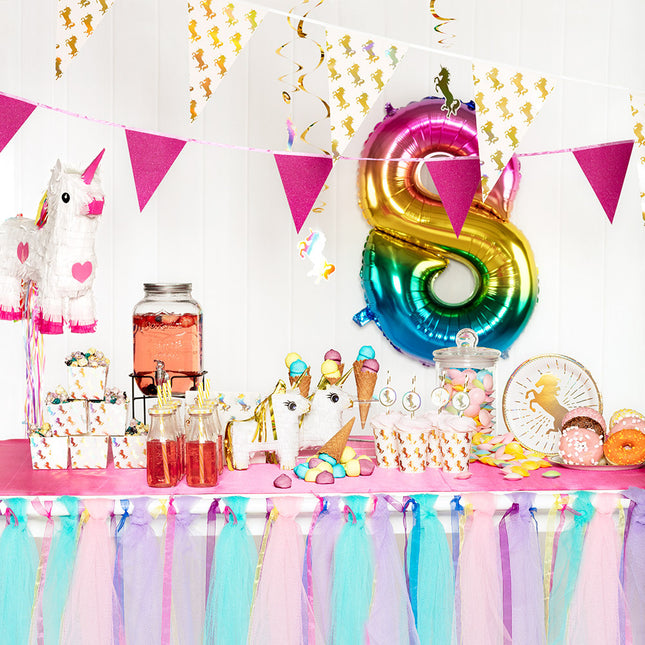 Unicorn Bekers Papier 210ml 10st