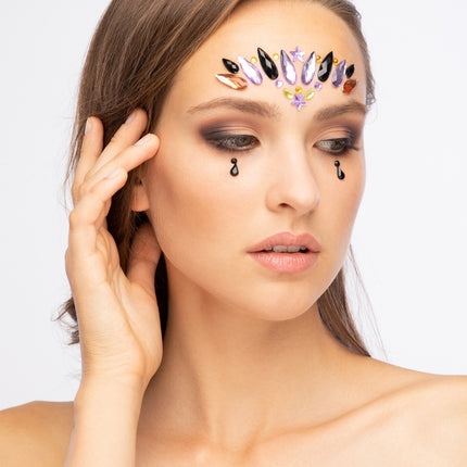 Moon Terror Halloween Face Jewels Evil Queen