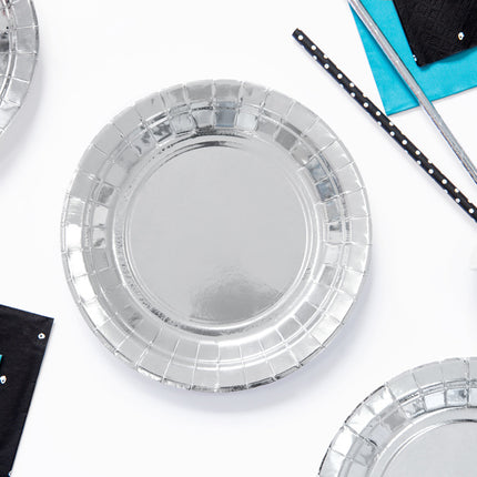 Zilveren Borden 18cm 6st