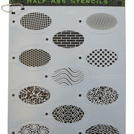 Half Ass Schmink Sjabloon Mixer