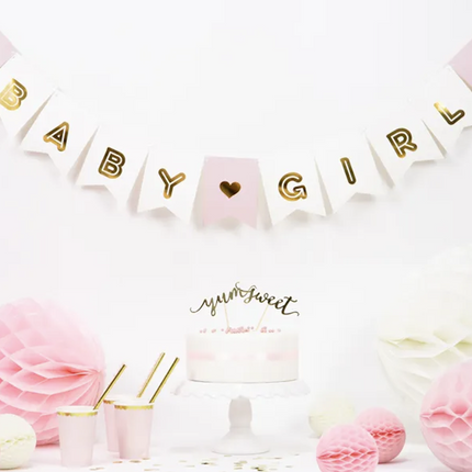Letterslinger Geboorte Meisje Baby Girl 1,75m
