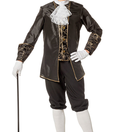 Markies Kostuum Luxe Zwart