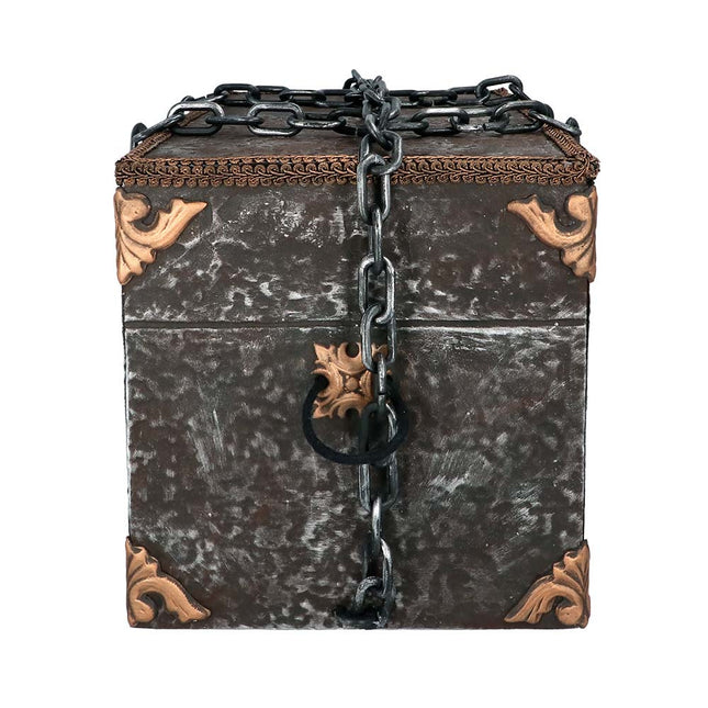 Halloween Pop Piraten Schatkist Met Beweging, Licht en Geluid 50cm