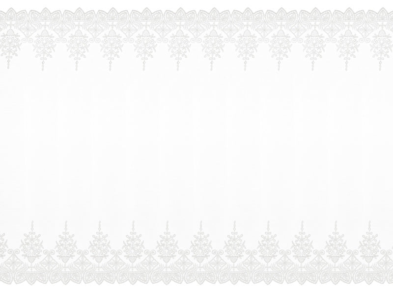 Tafelloper Kant Wit 45cm 9m