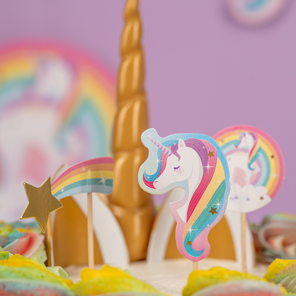 Unicorn Cocktailprikkers