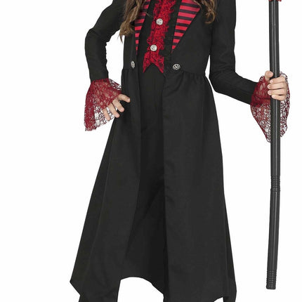 Gothic Halloween Kostuum Meisje Rood