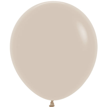 Ballonnen White Sand 45cm 25st
