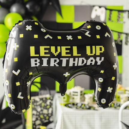 Gaming Party Helium Ballon Leeg 60cm
