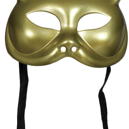 Kat Oogmasker Goud