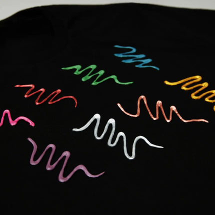 Cosmic Moon Metallic Fabric Paint Rose Gold 30ml