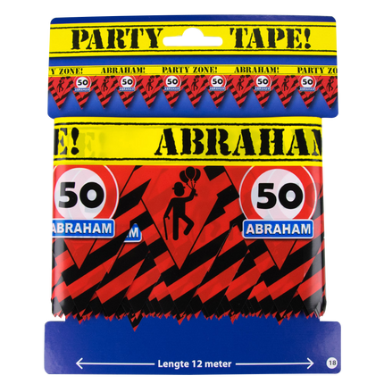 Abraham Afzetlint 50 jaar 12m