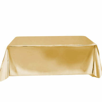Gouden Tafelkleed Metallic 2,74m