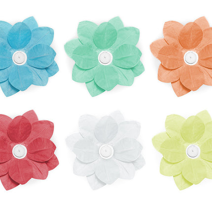 Drijvende Lantaarns Gekleurd 29cm 1st