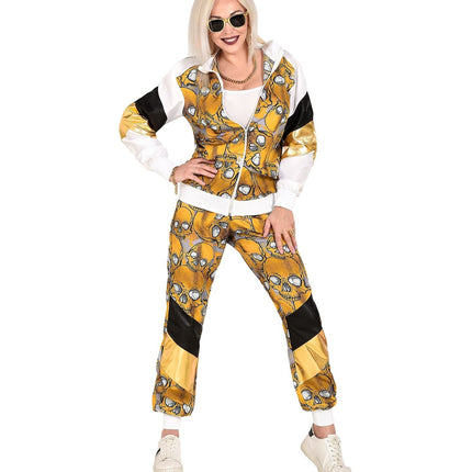 Gouden Trainingspak Fout Doodshoofd