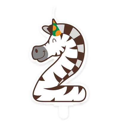 Zebra Kaars 2 Jaar Zebra