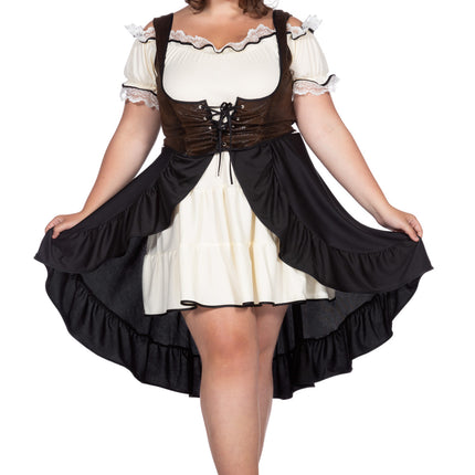 Cowgirl Jurk Dames Met Corset