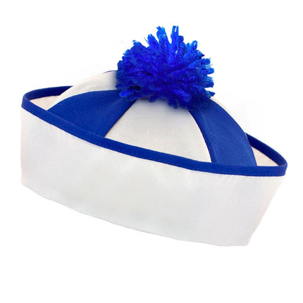 Wit Blauwe Muts Kapitein