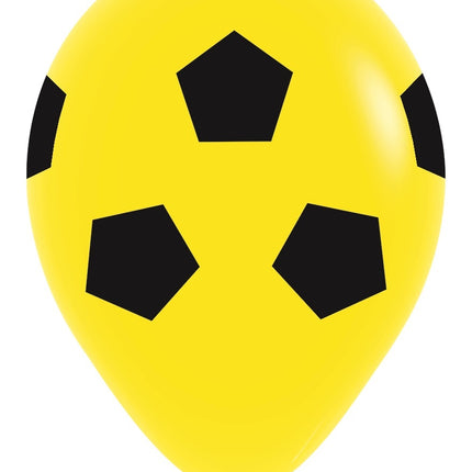 Ballonnen Soccerball Mix 30cm 25st