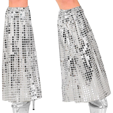 Zilveren Beenwarmers Pailletten