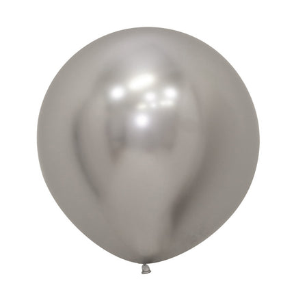 Ballonnen Reflex Silver 61cm 3st