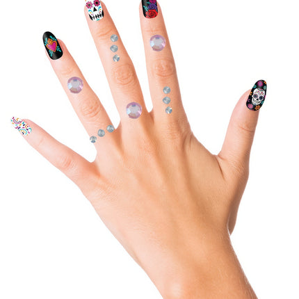 Gezicht Stickers Roze