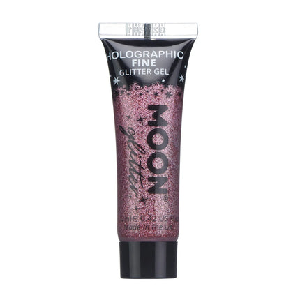 Moon Glitter Holographic Fine Glitter Gel Pink 12ml