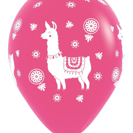 Ballonnen Lama Mix 30cm 25st