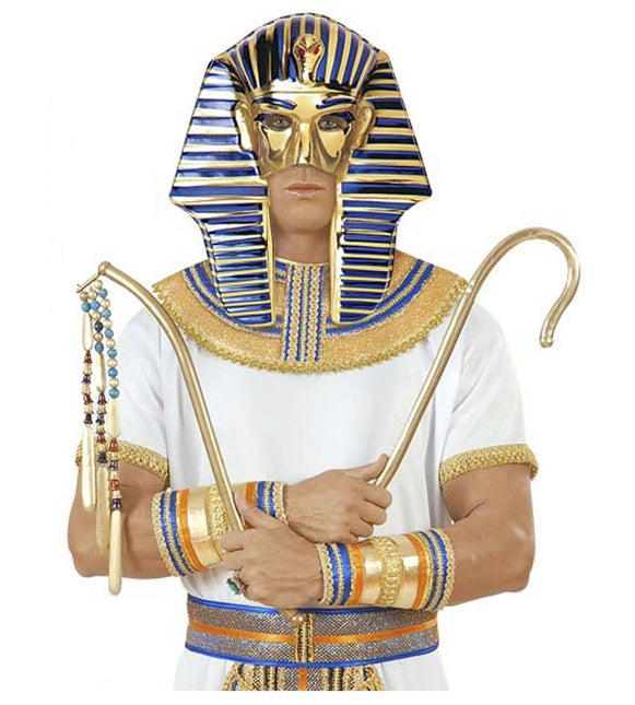 Blauw Gouden Masker Egyptisch