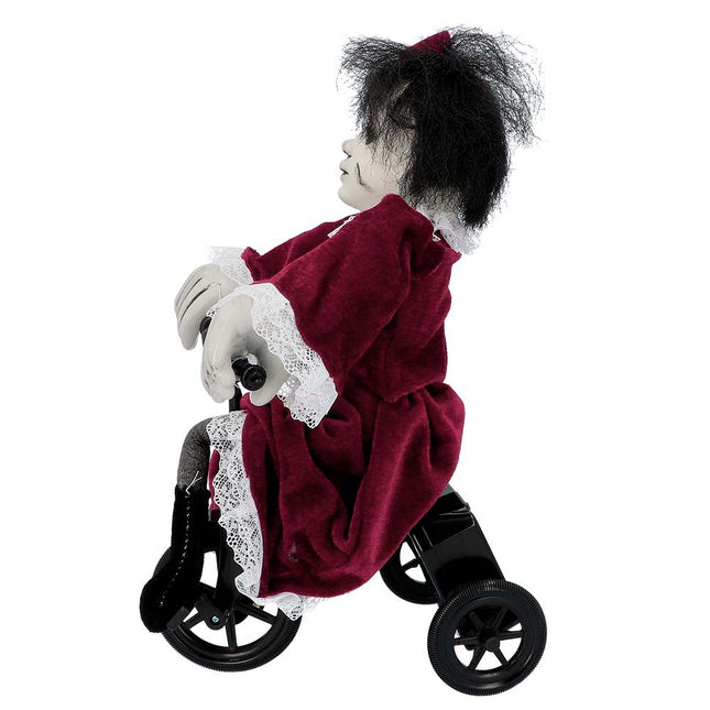 Halloween Pop Mathilde Op Fiets 35cm