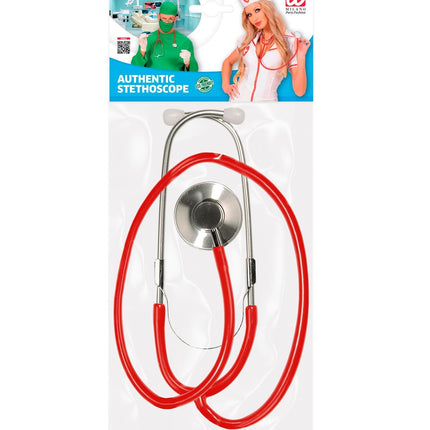 Dokter Nep Stethoscoop Rood