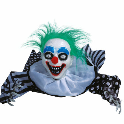 Halloween Pop Clown Met Licht En Geluid 65cm