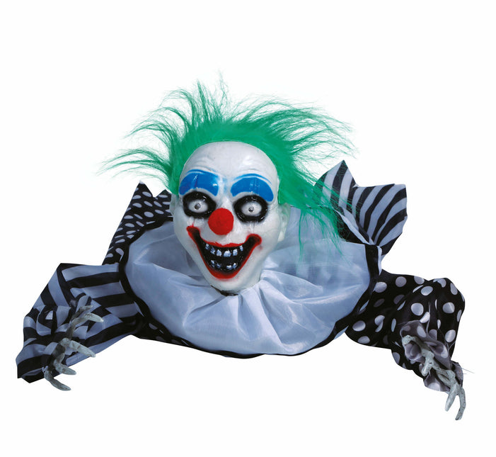 Halloween Pop Clown Met Licht En Geluid 65cm