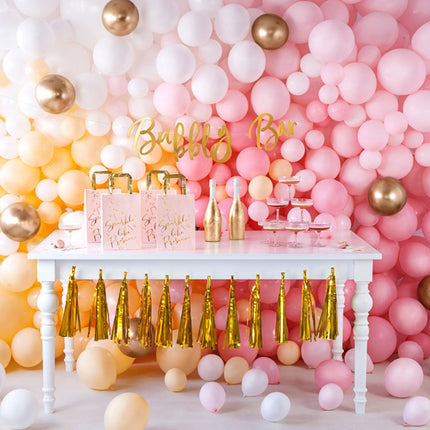 Servetten Stippen Roze 33cm 20st