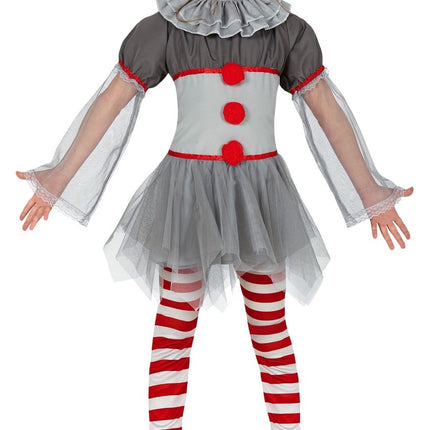 Duistere clown Halloween Kostuum Kind