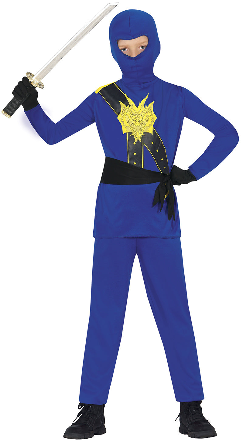 Ninja Kostuum Kind Grijs Carnaval Kleding Jongens, image size:800x1456