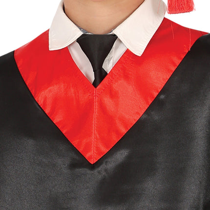 Afstudeer Toga Zwart Blauw Kind