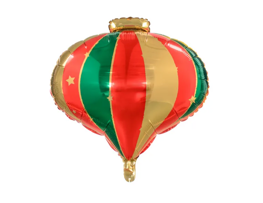 Helium Ballon Kerstbal Leeg 51cm