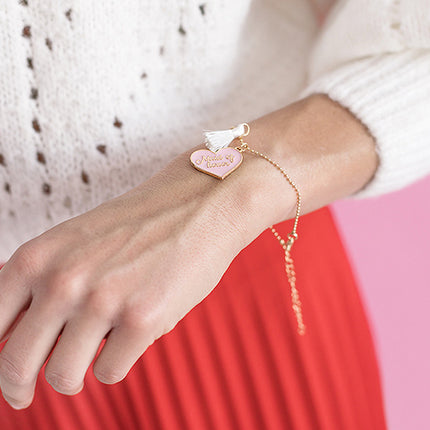 Wenskaart Will You Be Armband 14,8cm