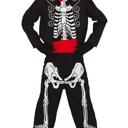 Cowboy skelet Halloween Kostuum Kind