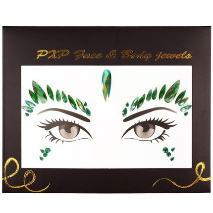 PXP Gezicht Sticker Face Jewels Model Q