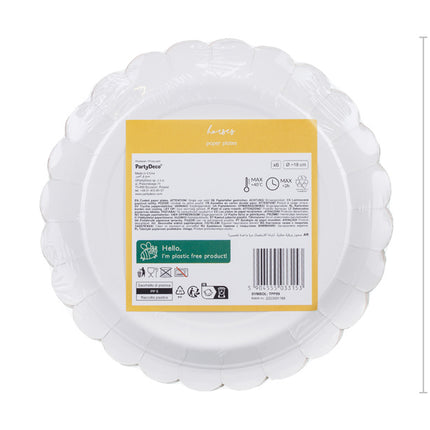 Paard Borden 18cm 6st