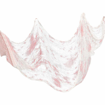 Halloween Gordijn Bloederig Stof 2,28m