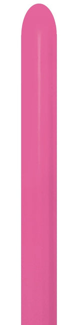 Modelleerballonnen Nozzle Up Fuchsia 5cm 152cm 50st