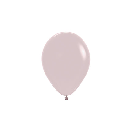 Ballonnen Pastel Dusk Rose 12cm 50st