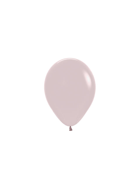 Ballonnen Pastel Dusk Rose 12cm 50st