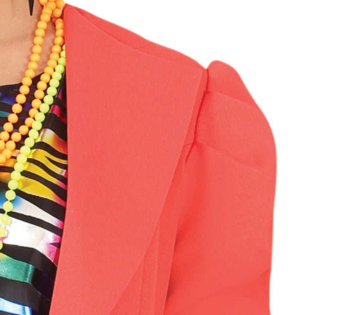 Neon 80S Kostuum Regenboog Dames