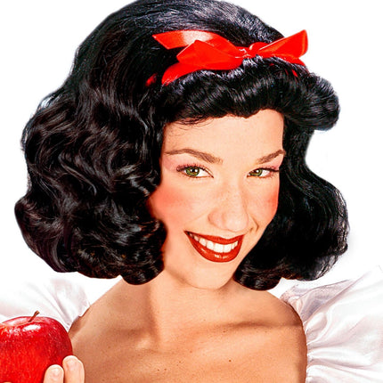 Zwarte Pruik Sneeuwwitje