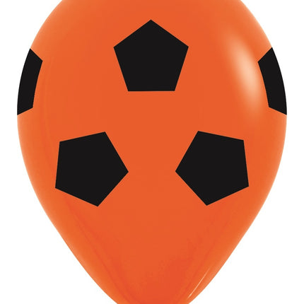 Ballonnen Soccerball Mix 30cm 25st