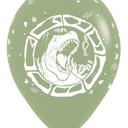 Ballonnen Dinosaur T Rex Mix 30cm 25st