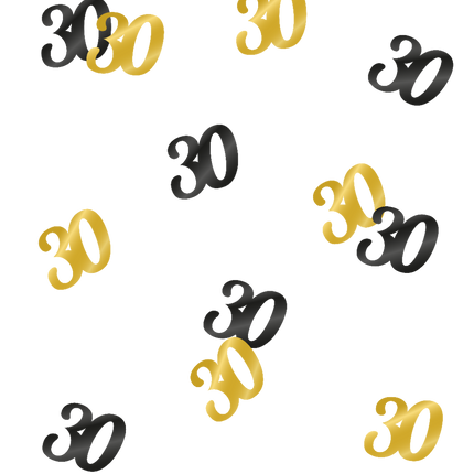 Tafelconfetti 30 Jaar 20gr